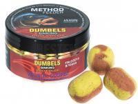 Jaxon Dumbels Duo Color Sinking Method Feeder 50g 8/10mm - Vanilla-scopex