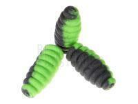 Jaxon Worm Duo Color Pop-Up 8mm 20g - PINEAPPLE/HALIBUT