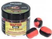 Jaxon Wafter Duo Color Mini Method Feeder 15g 6mm - Strawberry-Halibut