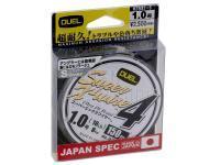 Geflochtene Schnüre Duel Super X-Wire 4 Silver 150m #1.0 0.17mm 8kg (H3581-S)