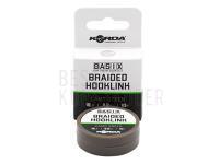 Korda Basix Braided Hooklink Camo Green 10m 18lb 8.2kg