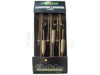 Korda Leadcore Leaders 3x Heli Gravel Brown 1m