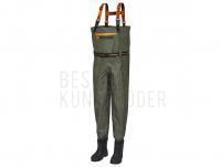 Prologic Inspire Chest Bootfoot Wader EVA Sole Green - XXL | 46/47-11/12