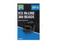 Preston ICS In-Line 360 Beads - 6 pcs