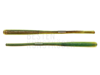 Gummifische Live Target Finesse Tail Worm 11.4cm - Brown/Chartreuse