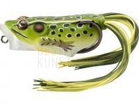 Köder Live Target Hollow Body Frog Popper 5cm 10.5g - Green/Yellow