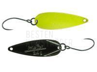 Forellen Blinker Molix Lover Area Spoon 1.8 g (1/16 oz) - 332 Chartreuse Top / Black