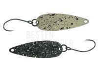 Forellen Blinker Molix Lover Area Spoon 1.8 g (1/16 oz) - 335 Mat White / Black Splatter