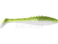 Gummifische Dragon Lunatic Pro 15cm - Pearl/Chartreuse | Black Glitter