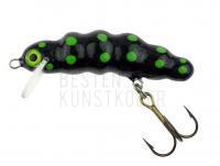 Wobbler Microbait Maggot 33mm - Black Green