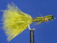 Fliege Marabou Damsel Nymph Olive no. 10