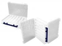 Kunstköderbox Meiho Reversible 165N Two Sided Plastic Lure Case - Clear