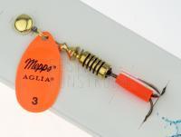 Spinner Mepps Aglia Fluo #3 | 6.5g - Orange