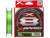 Geflechtschnur YGK X-Braid Braid Cord X8 150m - #1.2/0.185mm 25lb/11.2kg