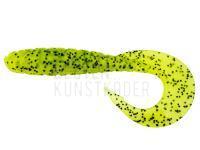 Gummiköder Fishup Mighty Grub 3.5ich | 90mm - Chartreuse/Black