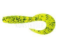 Gummiköder Fishup Mighty Grub 3.5ich | 90mm - Flo Chartreuse/Green