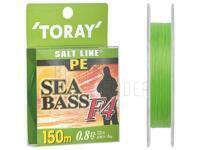 Geflechtschnur Toray Salt Line Sea Bass F4 150m #1.0