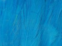 Neck Hackle Strung - sil.dr..blue
