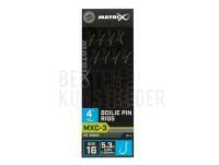Matrix MXC-3 Boilie Pin Rigs 10cm - Size 14 / 0.18mm