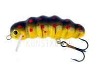 Wobbler Microbait Nymph 28mm - Strip Yellow