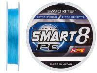 Geflechtschnur Favorite Smart PE 8x 150m (sky blue) - #1.2/0.187mm 20lb/9.5kg