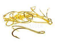 Fliegenhaken Patriot Double Up-Eye Gold #08