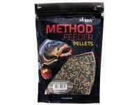 Pellet Jaxon Method Feeder 500g 2mm - BANANA/VANILLA/CHOCOLATE