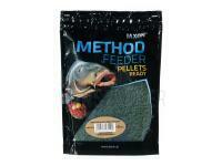 Pellet Ready Jaxon Method Feeder 500g 2mm - Marzipan Green