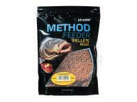 Pellet Ready Jaxon Method Feeder 500g 2mm - Orange-Chocolate