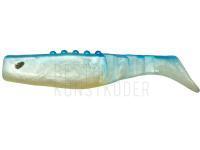 Gummifische Dragon Phantail 7.5cm PEARL/BLUE - orange