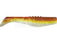 Gummifische Dragon Phantail Pro 10cm - Clear/Motor Oil | Silver Glitter