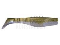 Gummifische Dragon Phantail Pro 10cm - Pearl BS/Olive | Black/Silver Glitter