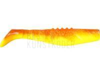 Gummifische Dragon Phantail Pro 6cm - Super Yellow/Clear | Orange Glitter
