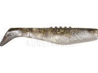 Gummifische Dragon Phantail Pro 7,5cm - Pearl/Clear Smoke | Silver/Gold Glitter