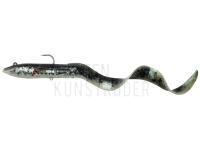 Gummiköder 4D Real Eel 20cm 38g - Black Green Pearl PHP