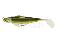 Gummifishe Delalande Flying Fish 9cm 10g - 385 - Natural Green