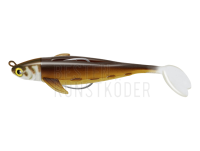 Gummifishe Delalande Flying Fish 9cm 10g - 386 - Natural Wood