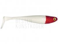 Gummifish Delalande Zand Fat Shad 10cm 8g - 061 - Blanc Tête rouge