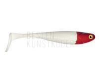 Gummifish Delalande Zand Fat Shad 12cm 12g - 061 Blanc Tête rouge