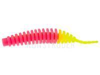 Gummiköder FishUp Tanta Cheese Trout Series 2 inch | 50mm - 133 Bubble Gum / Hot Chartreuse