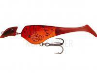 Köder Headbanger Shad 11 cm Floating - Red Craw