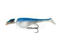 Köder Headbanger Shad 11 cm Suspending - Blue/withe
