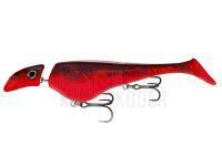Köder Headbanger Shad 16cm Suspending - Red/Black