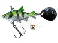 Jig-Köder Jenzi Spin-Jig 16g Zink - Yellow-Perch