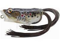 Köder Live Target Hollow Body Frog Popper 6.5cm 14g - Brown/Black