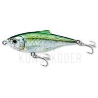 Köder Live Target Scaled Sardine Twitchbait 7cm 12.5g - Silver/Green