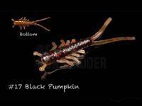 Gummiköder Lunker City Hellgie 1.5 inch - #17 Black Pumpkin