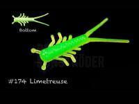 Gummiköder Lunker City Hellgie 1.5 inch - #174 Limetreuse