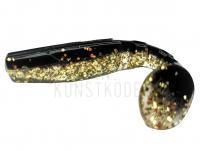 Gummifisch Manns Predator 3 UV 80mm - Bottom Clear / Big Gold