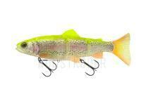 Gummifisch Savage Gear 3D Line Thru Trout 15cm 35g SS - Clear Lemon Trout